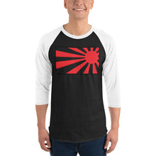 Load image into Gallery viewer, Urban Ninja "Blaze" 3/4 sleeve raglan shirt