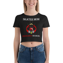 Load image into Gallery viewer, Urban Ninja "Skater Mom" Women’s Crop Tee