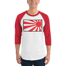 Load image into Gallery viewer, Urban Ninja "Blaze" 3/4 sleeve raglan shirt