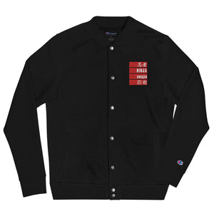Urban Ninja x Champion  'Nations" Embroidered Bomber Jacket