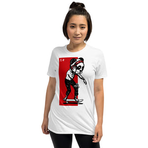 Urban Ninja "Red Line 2" Short-Sleeve Unisex T-Shirt