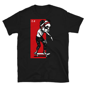 Urban Ninja "Red Line 2" Short-Sleeve Unisex T-Shirt
