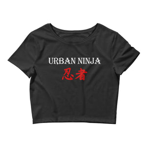 Urban Ninja "Branded" Women’s Crop Tee