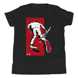 Urban Ninja "Red Line" Youth Short Sleeve T-Shirt